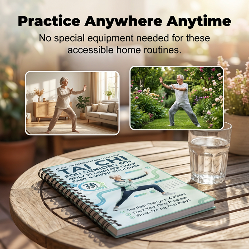 📘 50% OFF NOW! 🧘 Tai Chi Practice Book for Seniors & Beginners – 28-day program, 10-minute daily exercises & beginner-friendly moves – perfect for strength, balance and relaxation 🌿