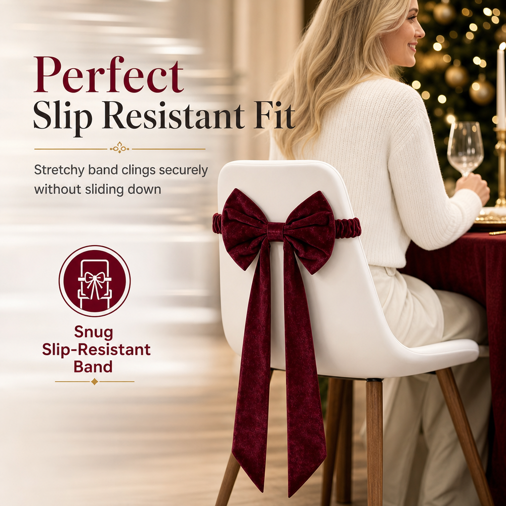 ⏳🔥50% OFF FOR A LIMITED TIME! ⏰🎀Large velvet Christmas bow - elegant decoration for the Christmas tree and home